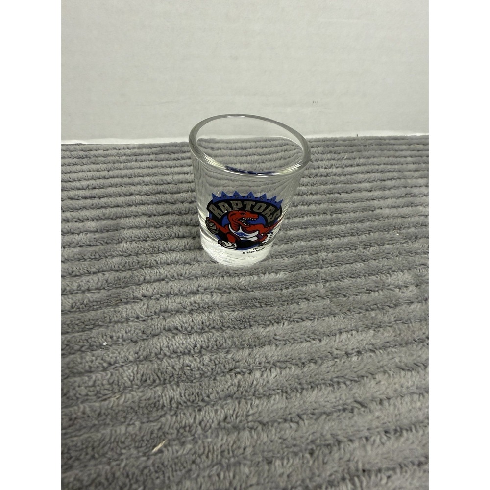 vintage 1990s Toronto Raptors Shot Glass